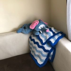 Soft Crochet Baby blanket, throw or wrap